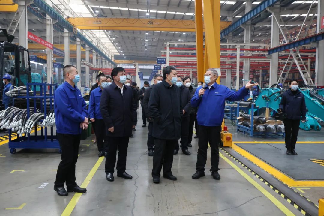 Mao Wanchun, Chairman of CPPCC Provincial Committee, Investigates Sunward Intelligence