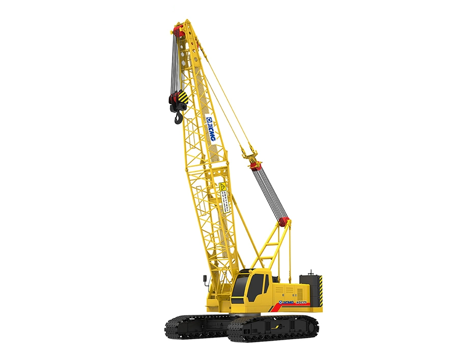 XCMG High Quality 75 Ton Mobile Lifting Crawler Crane Xgc75 for Sale