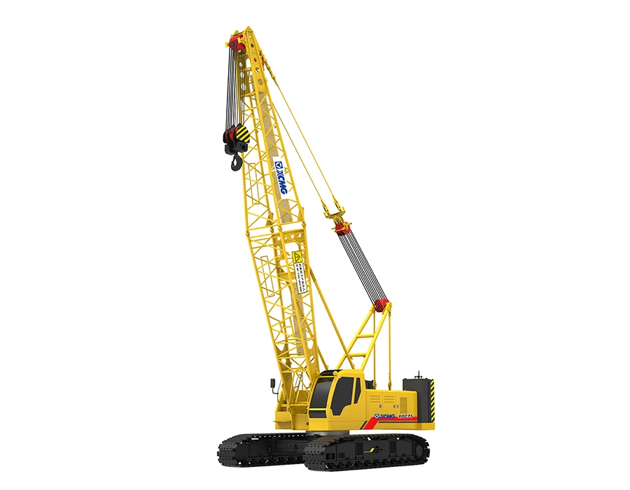 XCMG Official Manufacturer 75 Ton Construction Lift Hoist Crane Hydraulic Crawler Cranes
