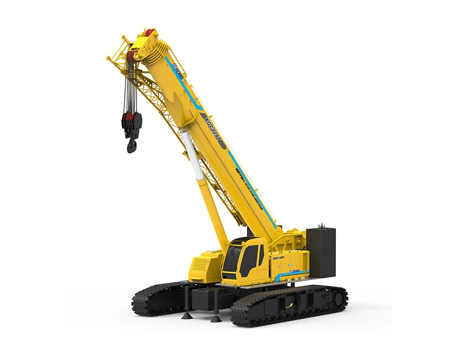XCMG Official 120 Ton Construction Mobile Telescopic Crawler Crane Xgc120t for Sale