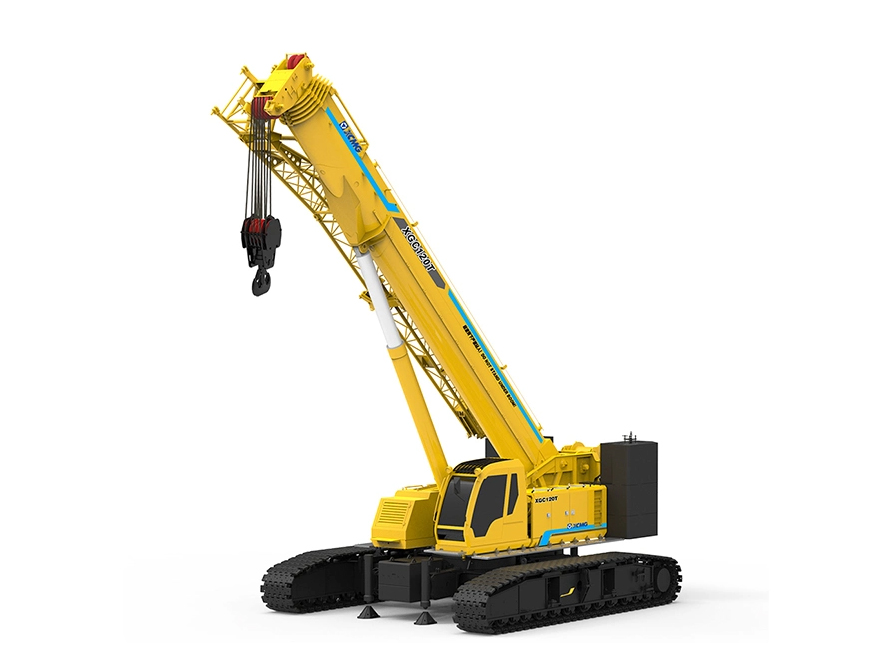 XCMG Official 50 Ton Crawler Crane with Telescope Boom