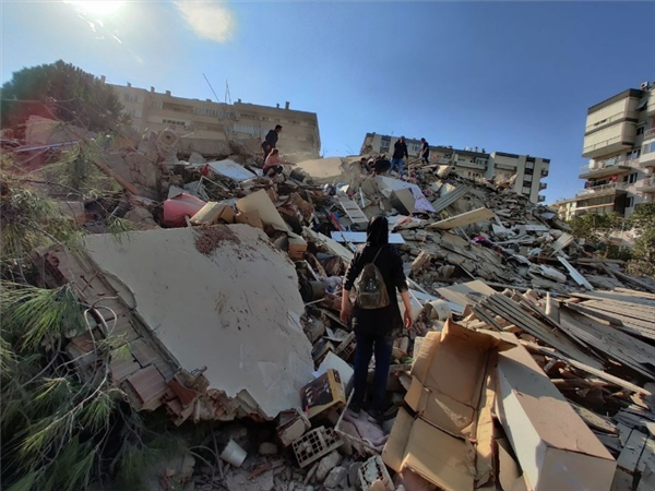 Da Ai Wujiang Modern Excavator Helps the Disaster Area of Turkey and Syria for the First Time