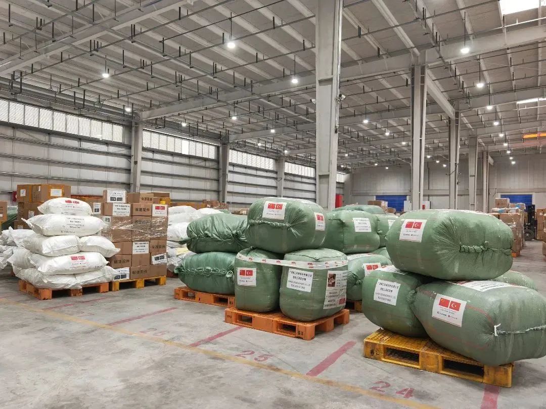 6500 kg supplies to Turkey! Engineer Liu is always here!