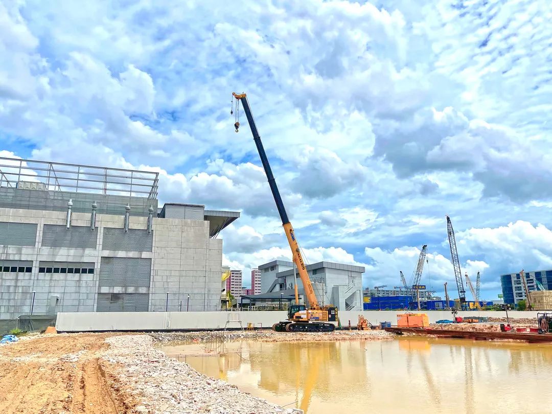 Nanyang XCMG Crawler Crane Helps UMC Accelerate Production Expansion