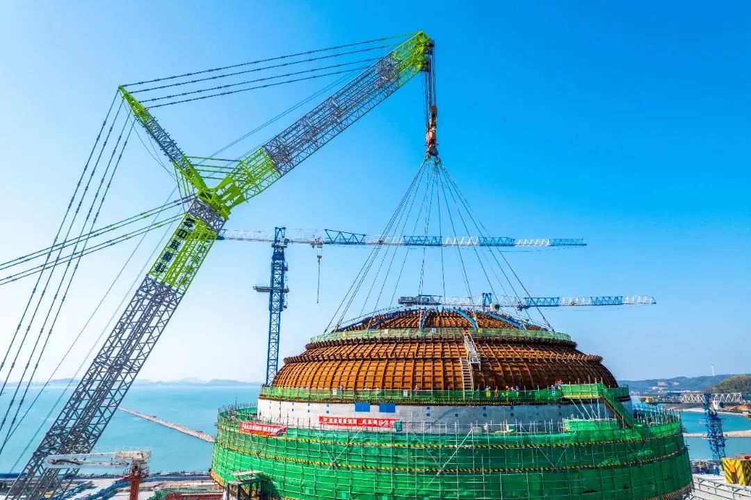 ZCC3200NP Helps Zhangzhou Nuclear Power Hualong 1 Batch Construction First Unit Successfully "Crowned"