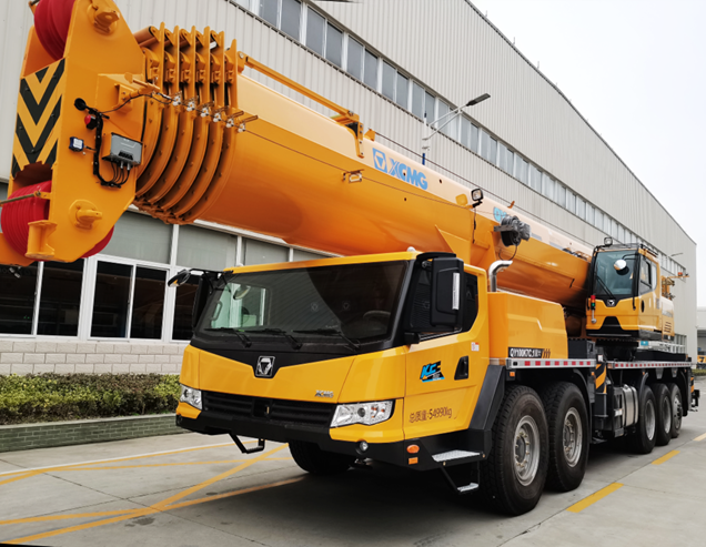 Invincible! XCMG's new QY100K7C _ 1, H leg can also have counterweight displacement?