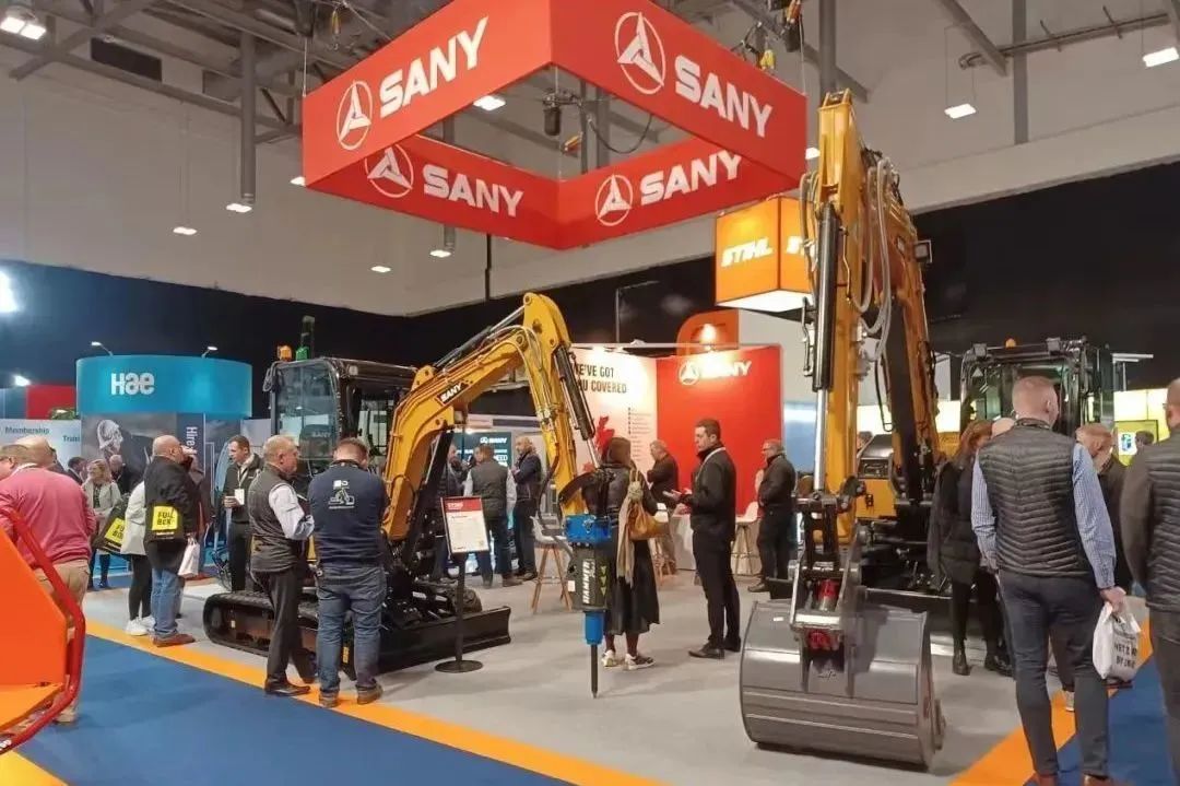 Sany Heavy Industry: Win 100 orders! This electric dig is on fire in the UK!