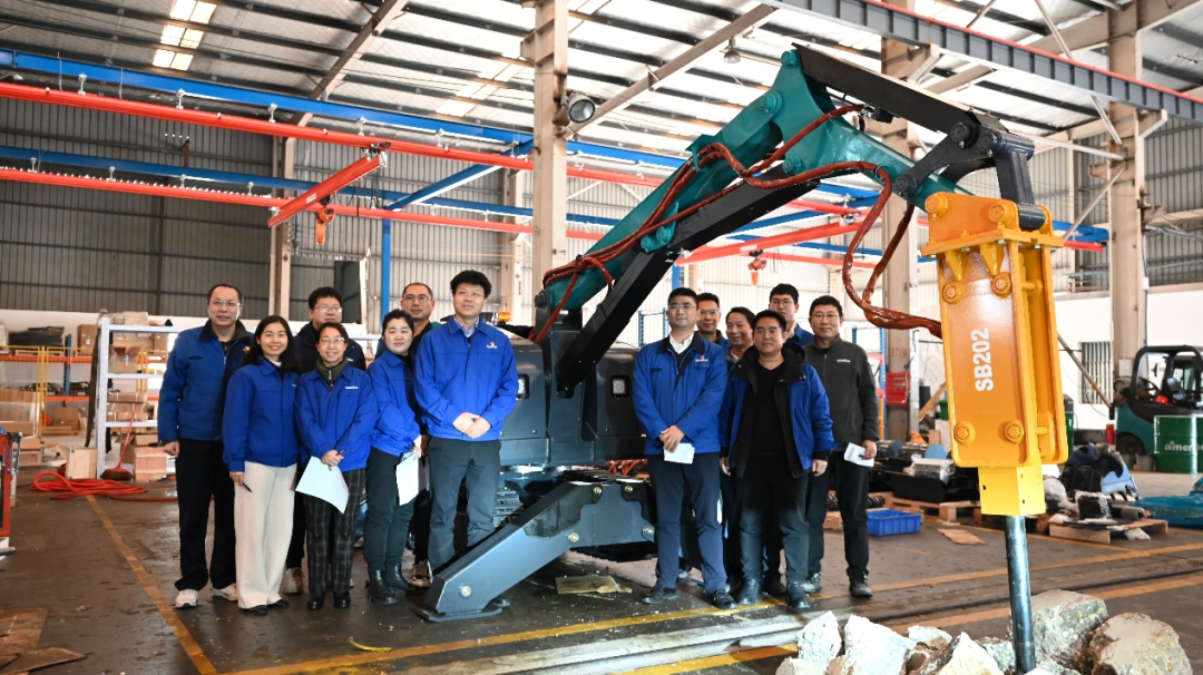 Demolition emergency, intelligent responsibility! SWR280DE Demolition Robot Offline Delivery of Shanhe Special Equipment