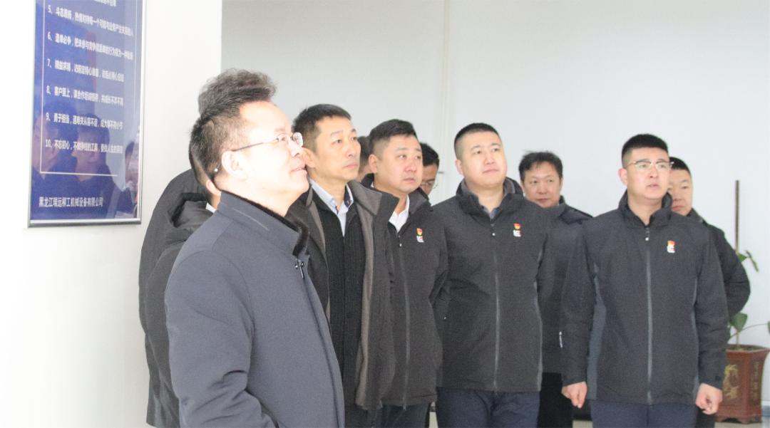 Wen Wu, Executive Director and Senior Vice President of Liugong Co., Ltd., visited Ruiyuan, Heilongjiang