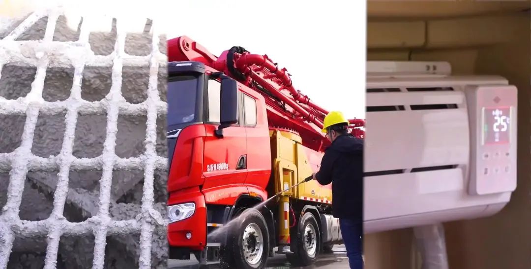 The most complete practical experience in history takes you into the Sany micro-mixing pump truck!