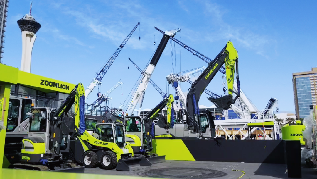 Show the power of "digging"! Zoomlion Earthmoving Machinery Exposes to 2023 American Exhibition