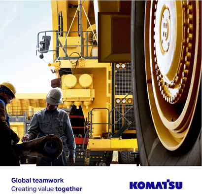 Approaching Komatsu-Our Brand Promise