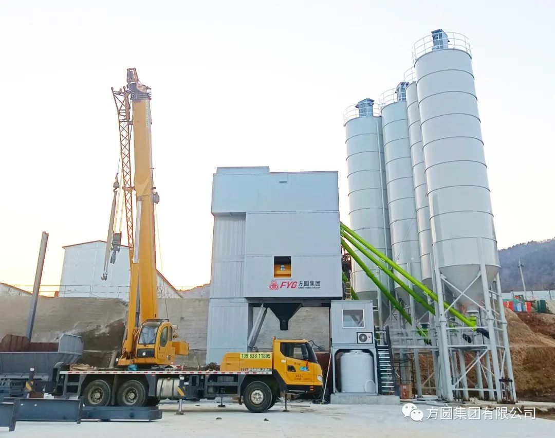 [Product Elegance] Fangyuan Mixing Station Continues to Serve Yantai Urban Expressway Construction