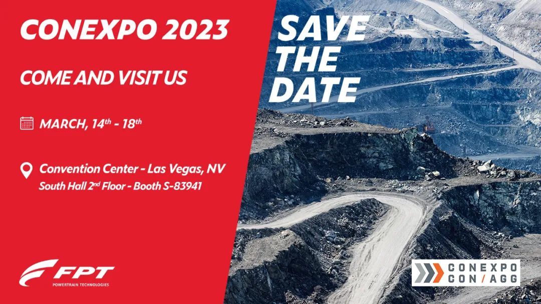 CONEXPO 2023 is about to open! Fiat Power Technology invites you to the event!