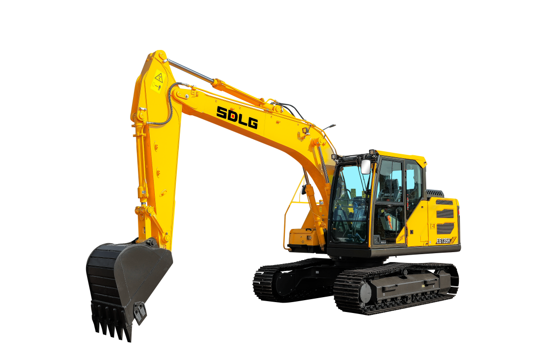 Stable and strong performance, fuel-efficient and fragrant, Shandong Lingong E6135H national four excavators shock attack