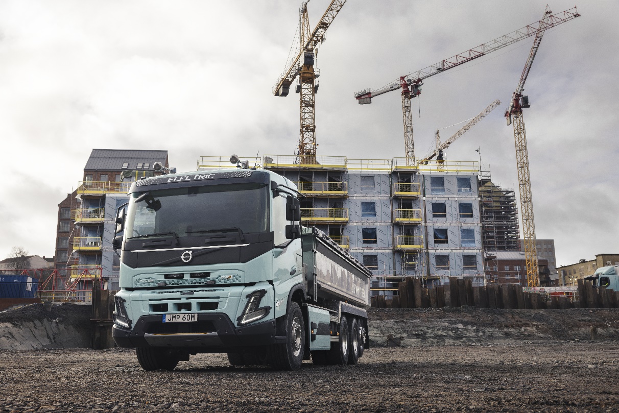 Volvo Trucks Releases Electric Heavy Truck for Construction