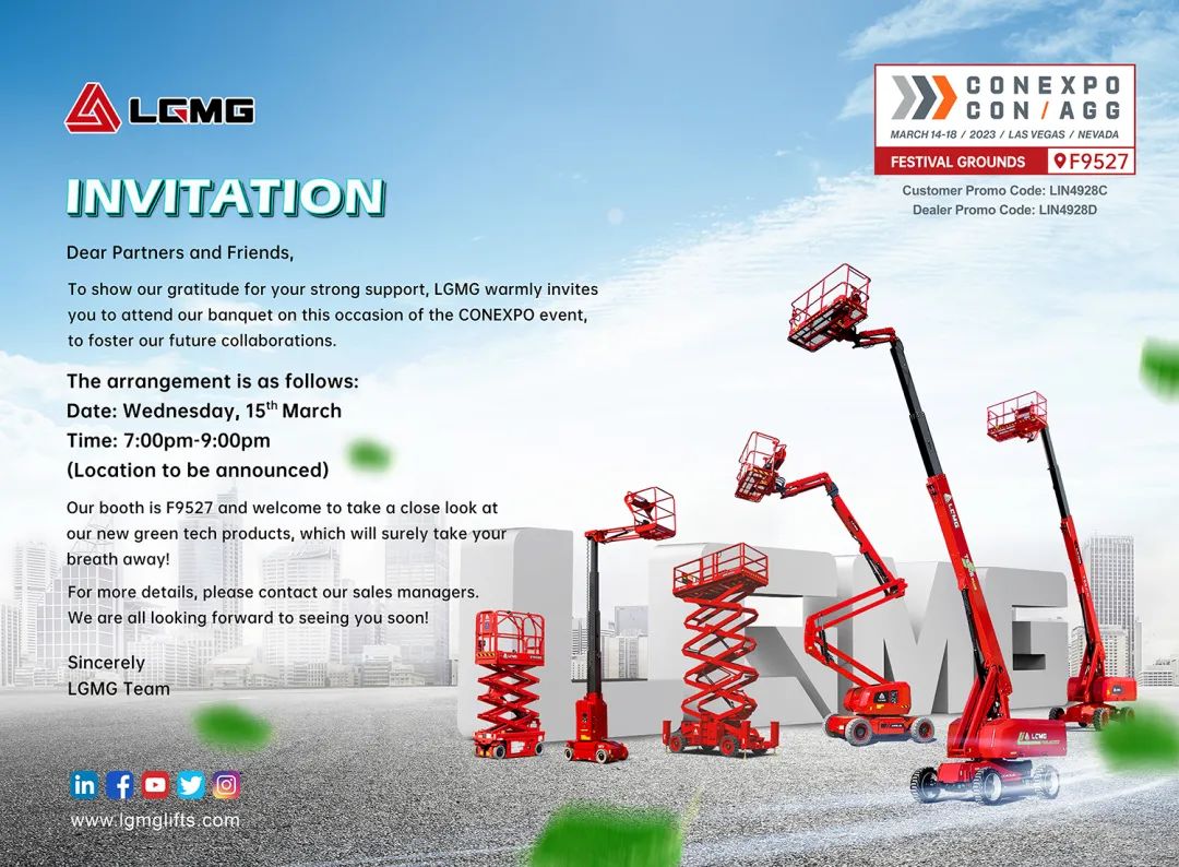 Lingong Heavy Machinery Co., Ltd. Brings 12 High-Tech Products to Las Vegas Exhibition in the United States