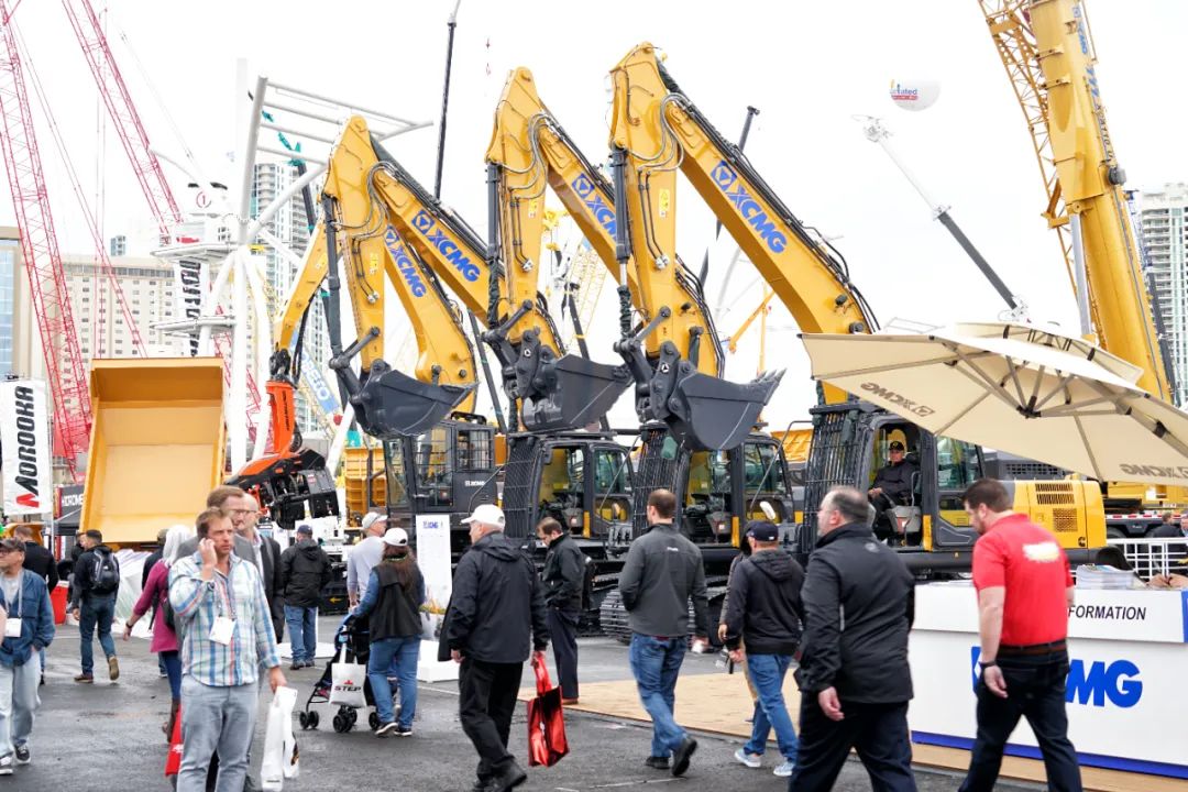 Big hit! Many products of XCMG excavators will be unveiled at the North American industry event