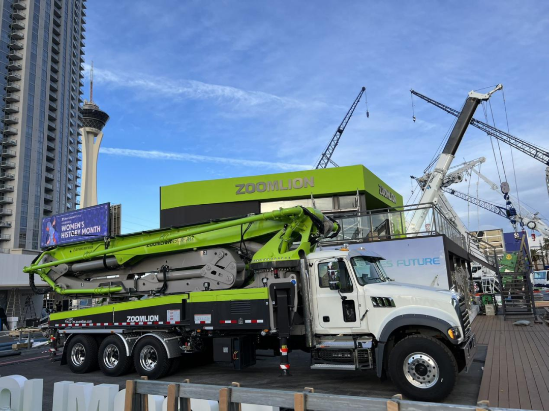 Strength "pump" hair! Come to 2023 American Exhibition to See Zoomlion's Excellent Pump Truck