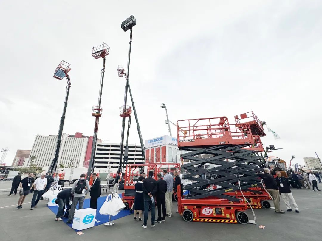 Show the edge again | Xingbang Intelligent Shining Las Vegas Construction Machinery Exhibition, USA