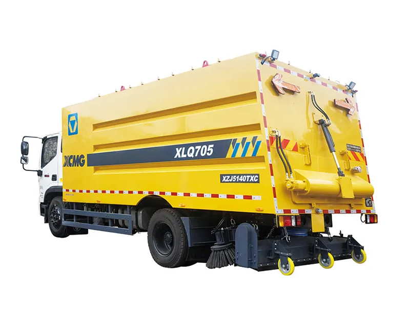 Xcmg Official Xlq705 Vacuum Cleaner Truck 7m3 Road Surface Dry Cleaning Truck Price For Sale