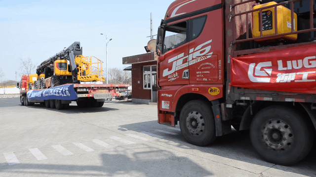 Help City Construction | Liugong New Aerial Work Platform Batch Shipment!
