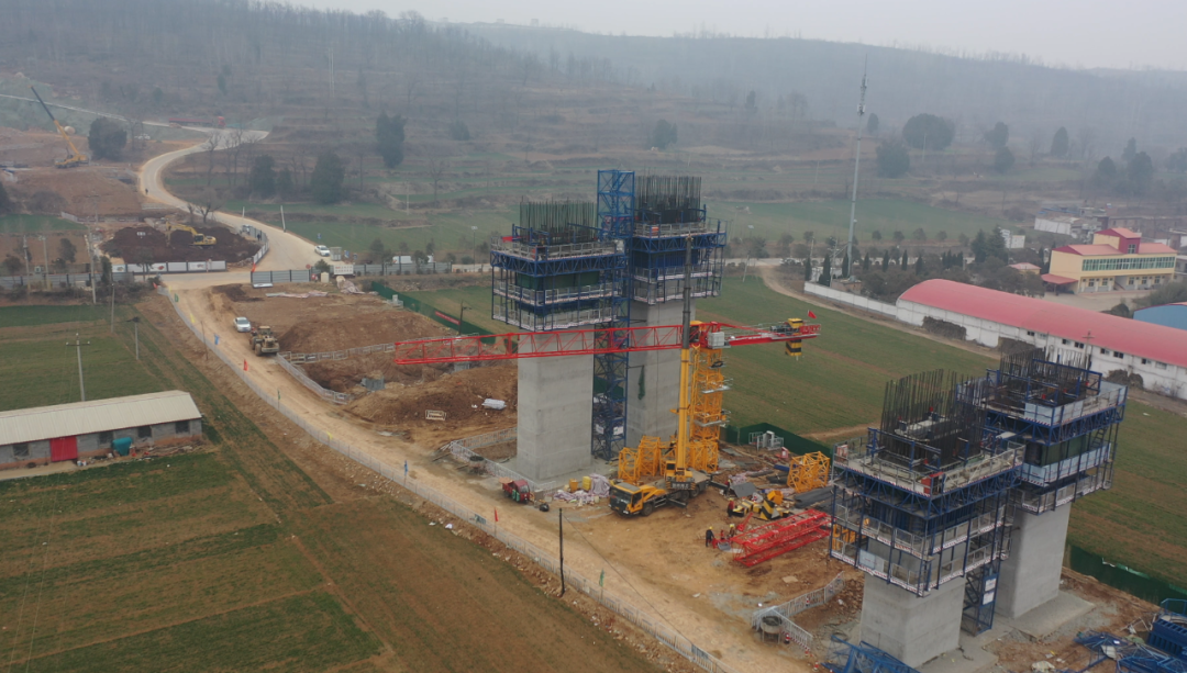 Jixin Expressway! Sany tower crane to speed up!