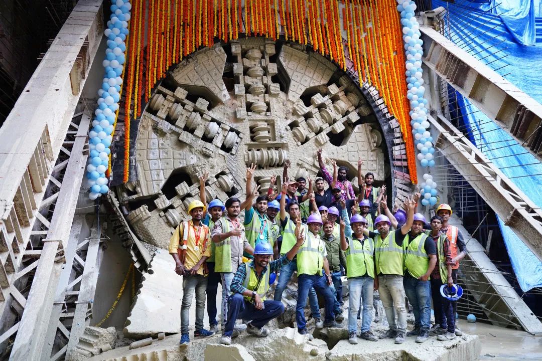 The 4th Shield Machine of Railway Construction Heavy Industry Helps Bangalore Metro Tunnel to Complete, Contributing More "Chinese Wisdom" to Global Customers