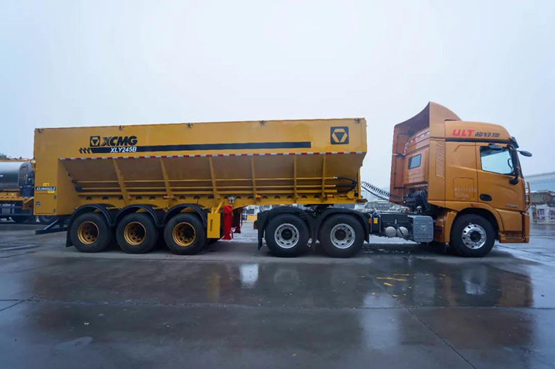 Xcmg Official Bulk Grain Transport Semi-trailer Xly245b For Sale