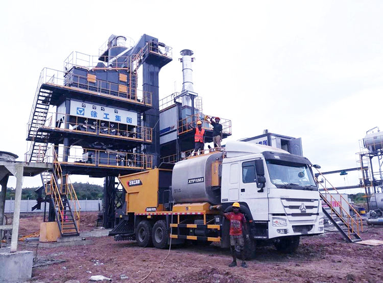 Xcmg Official 80t/h Mobile Asphalt Batching Plant Xap80 Chinese Asphalt Mixing Plant For Sale