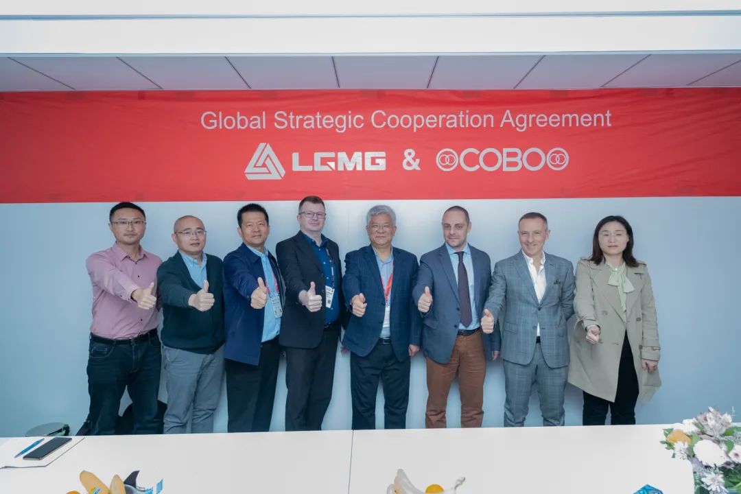 Lingong Heavy Machinery and COBO Deepen Strategic Cooperation