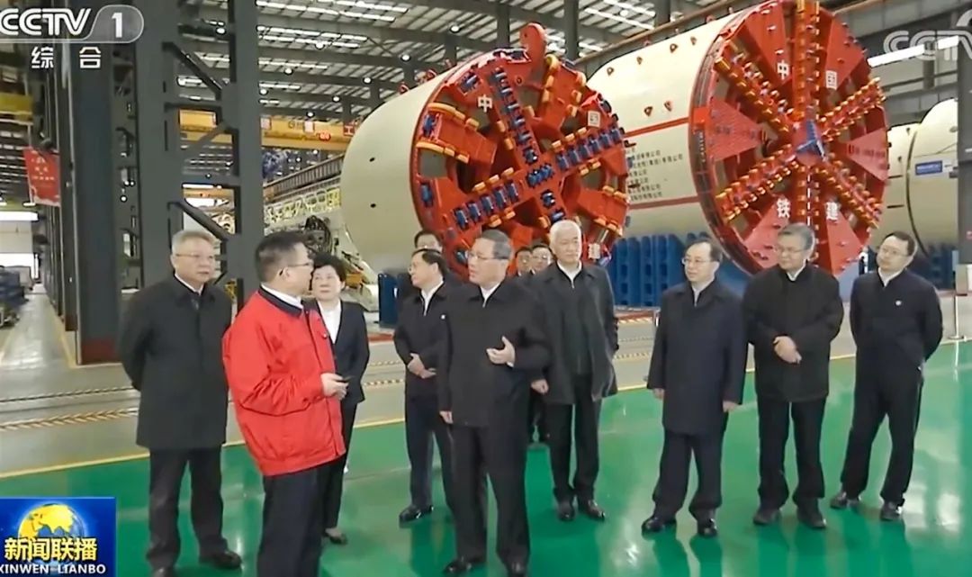 Li Qiang, Member of the Standing Committee of the Political Bureau of the CPC Central Committee and Premier of the State Council, Visited Railway Construction Heavy Industry for Investigation