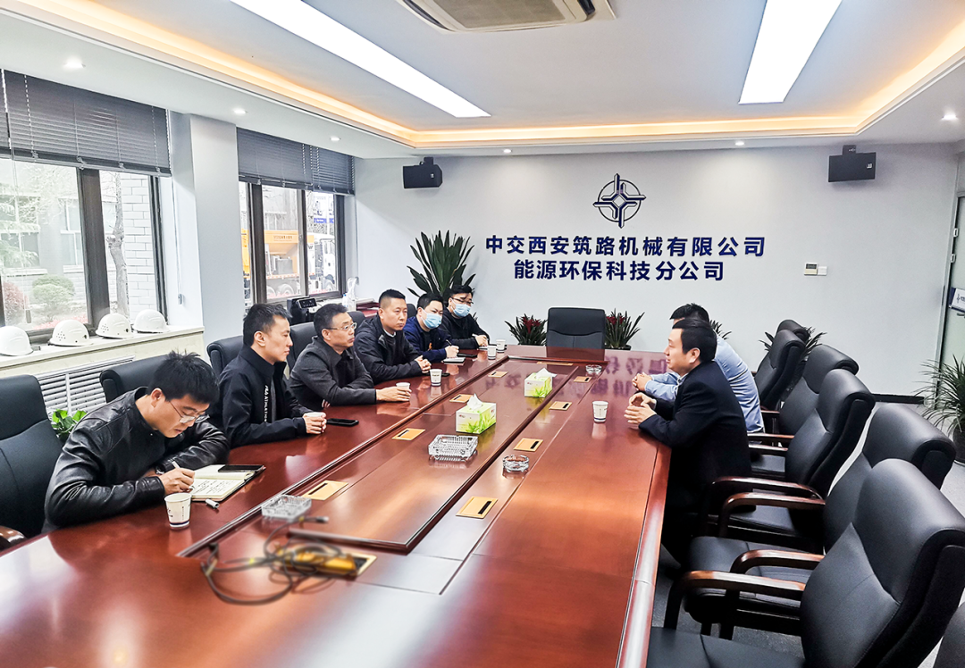 Qu Hongquan, Chairman of Xi'an Economic Development New Energy, and His Delegation Visited Xizhu for Investigation and Exchange