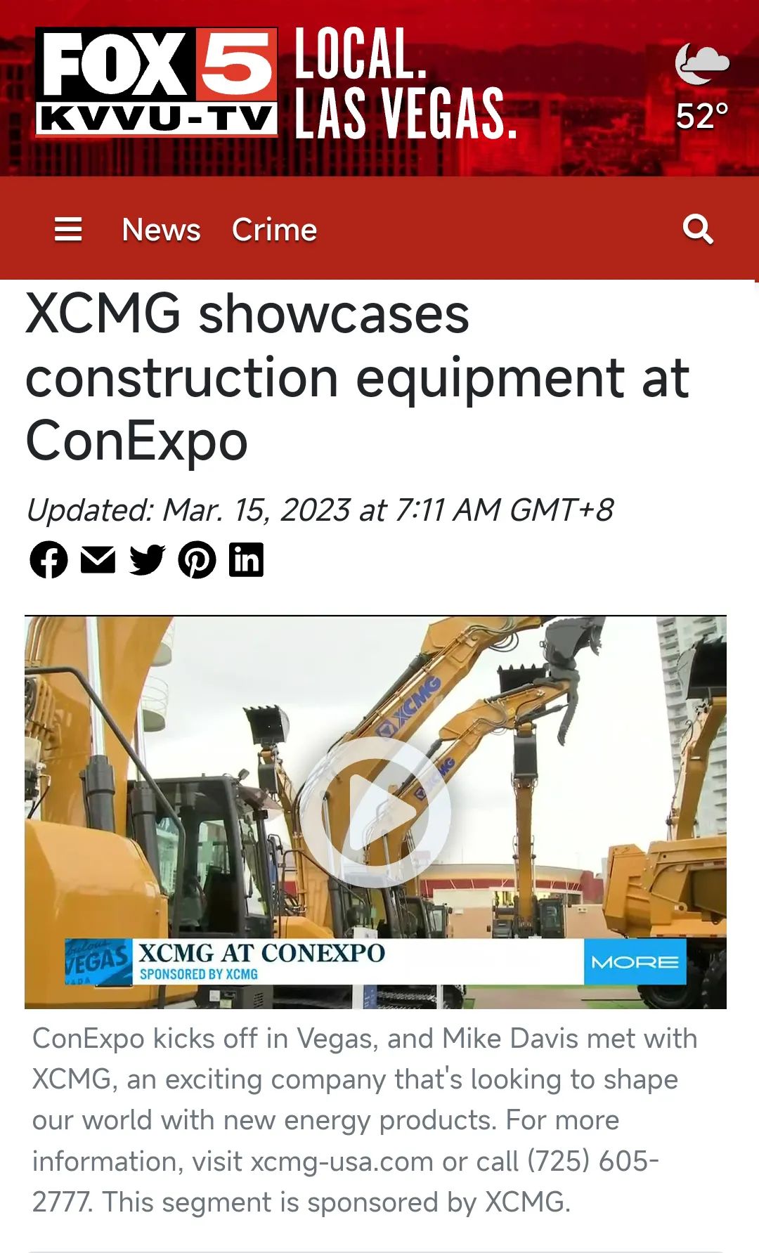XCMG: Global Focus, Thousands of Reports! This "Stretch" TA Is on Fire