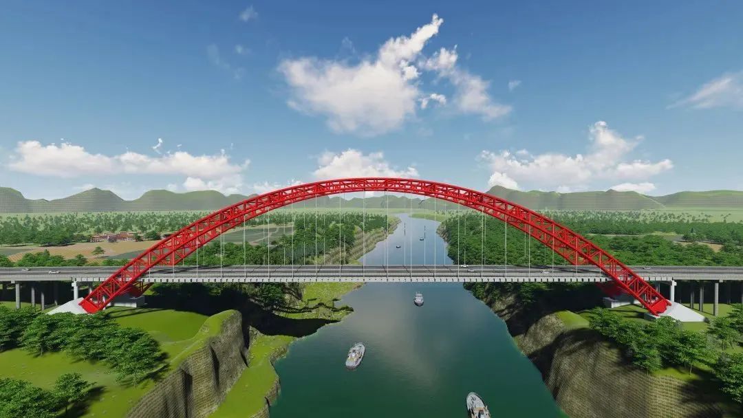 Across the river! Sanyi Helps Build Zhenglong Hongshui River Bridge!