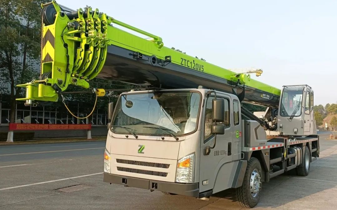 The sword is longer! No matter how strong the skill is! Zoomlion ZTC120V5 Truck Crane Prestige Born
