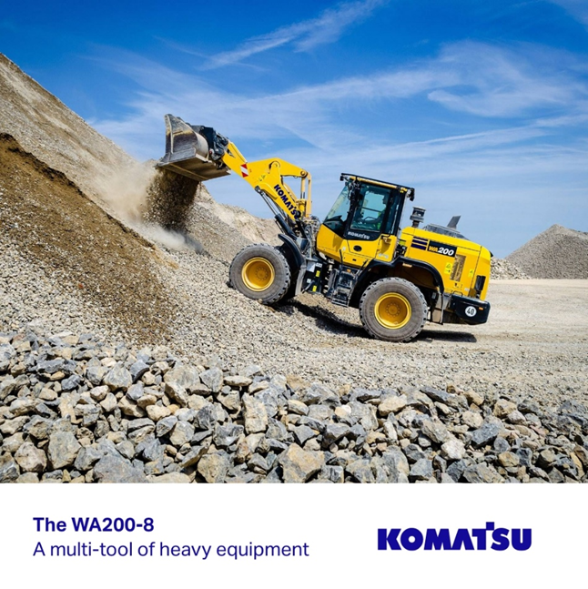 Komatsu: Loader WA200