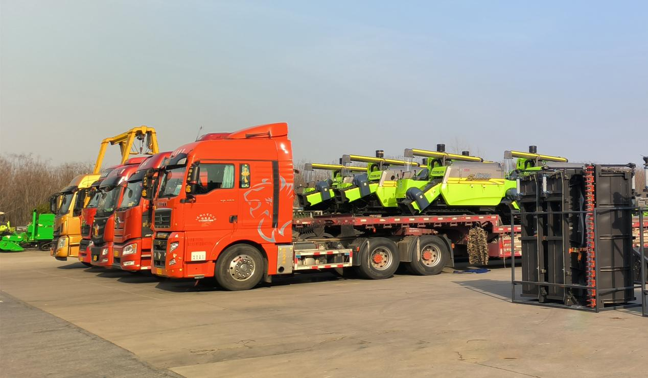 Accelerating the Sowing of "One Belt and One Road", Zoomlion Agricultural Machinery Exports to Bangladesh in Batch Again