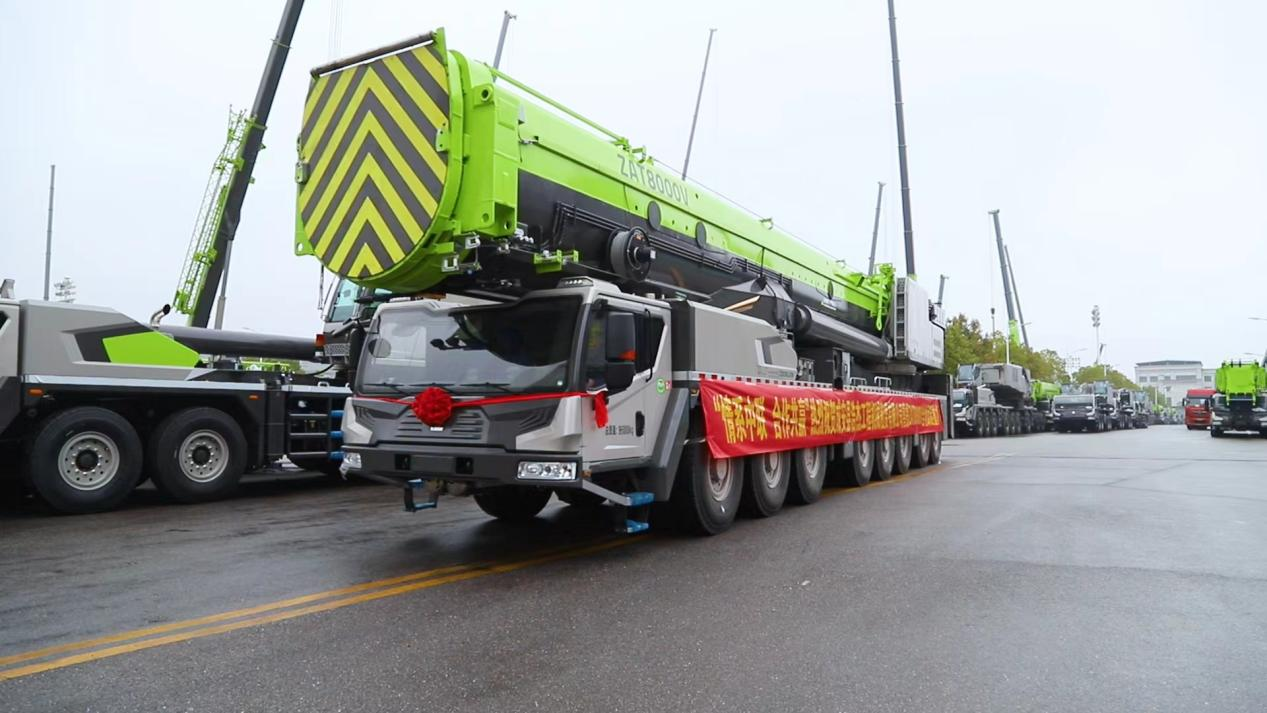 Strong attack! Hot Selling Password of Zoomlion Large Tonnage Crane