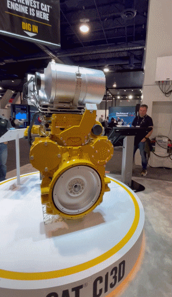 Caterpillar Announces New Cat ® C13D Diesel Engine