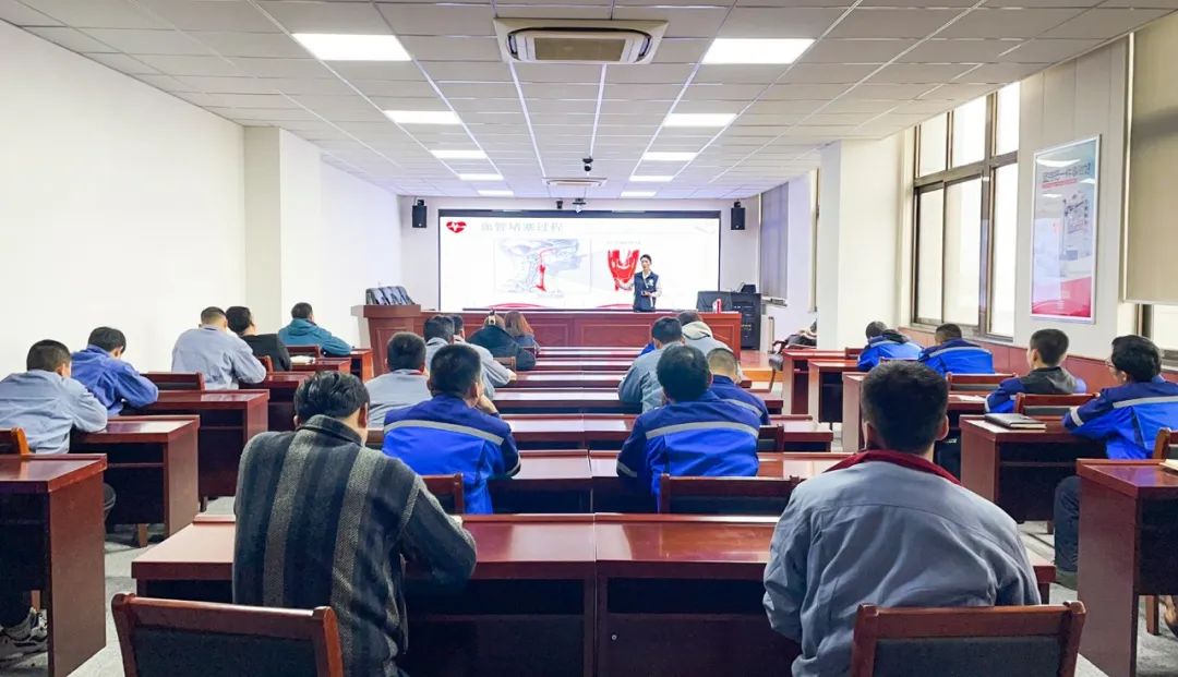 The Trade Union of CCCC Xizhu Co., Ltd. organized a lecture on "Caring for the Healthy Peers"