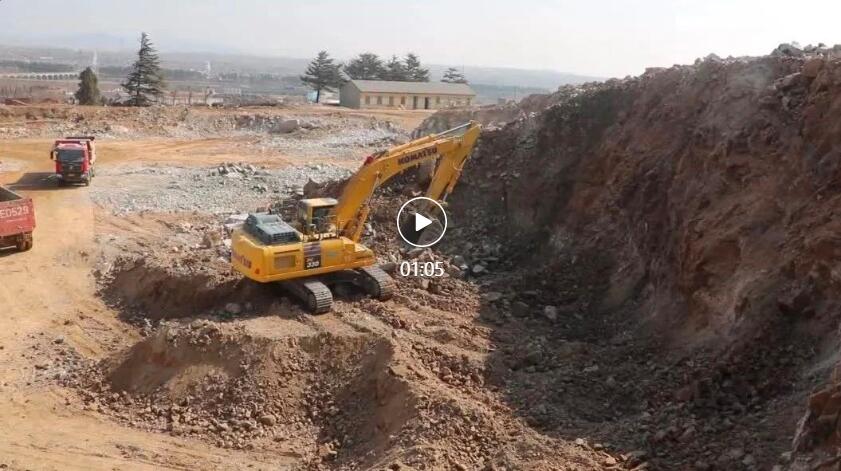 With Komatsu really save worry? Komatsu PC330-11M0 excavator Yantai site visit record