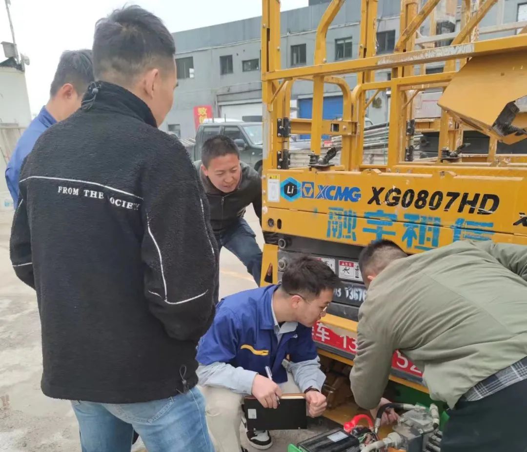 XCMG high machine service, 100000 kilometers is just the beginning