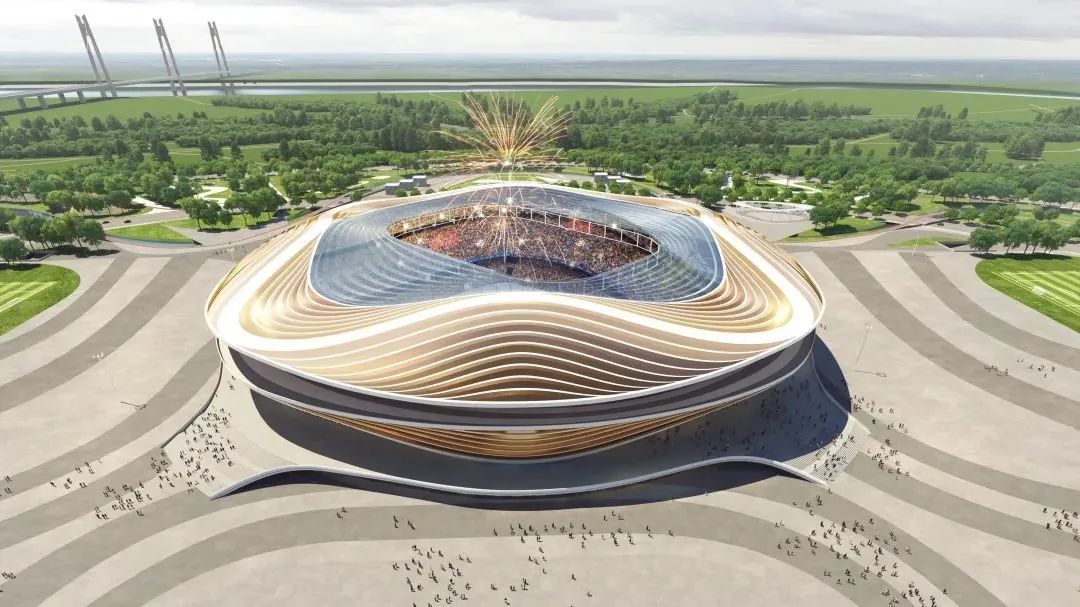 Create a football city card! Sany helps the construction of the first professional football stadium in Quancheng enter the construction fast lane!