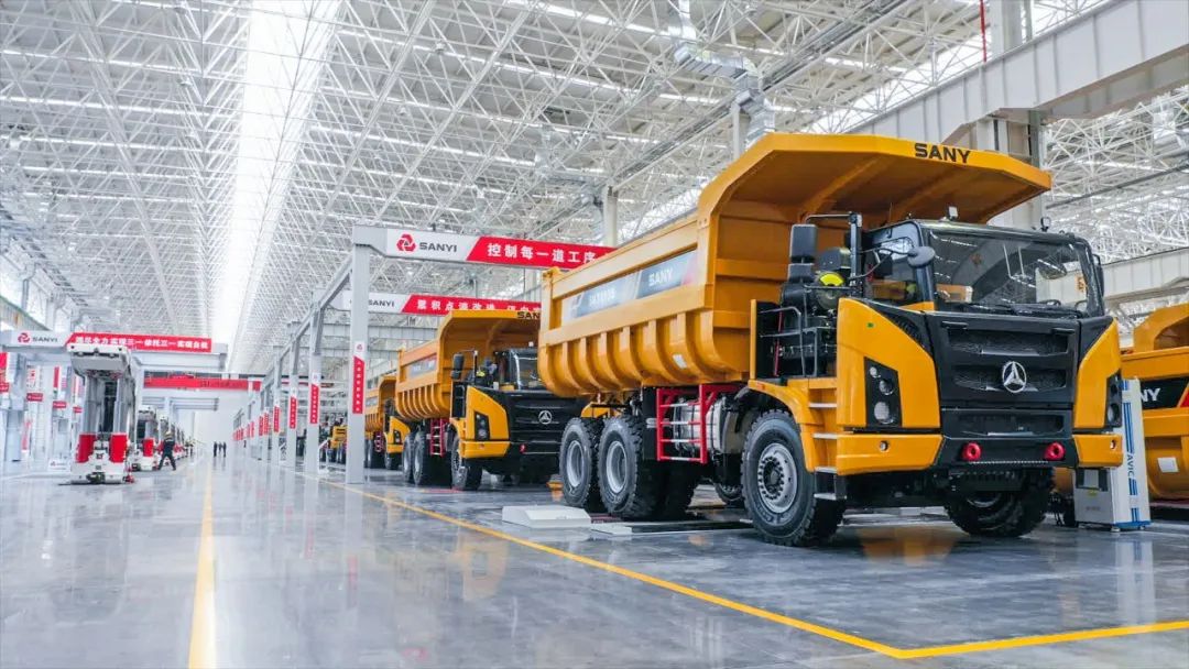 Annual output value of 10 billion! Sany International Xi'an "Lighthouse Factory" Put into Production!