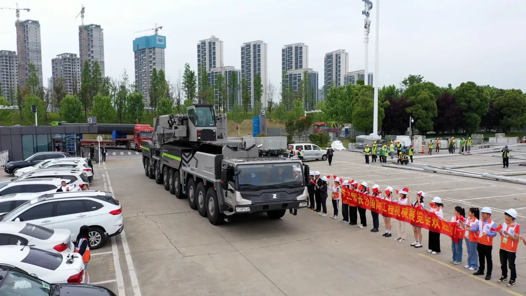 The 3rd Changsha International Construction Machinery Exhibition was launched and Zoomlion's "Artifact" Entered