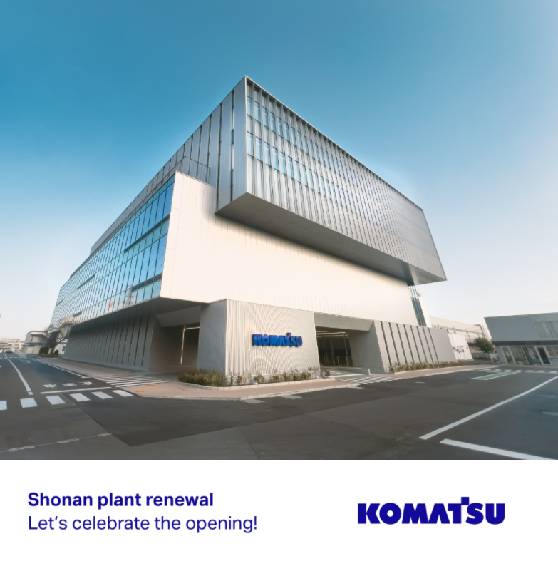 Komatsu: Xiangnan Innovation Laboratory Completed