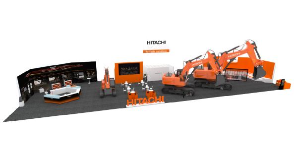 Comprehensive Solutions of Hitachi Construction Machinery Appeared at the 3rd Changsha International Construction Machinery Exhibition