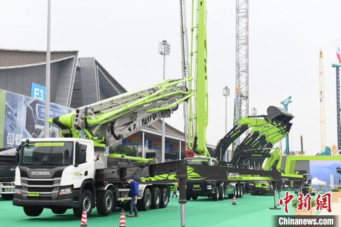 The Third Changsha International Construction Machinery Exhibition Opens, More than 1500 Chinese and Foreign Enterprises "Compete" on the Same Stage