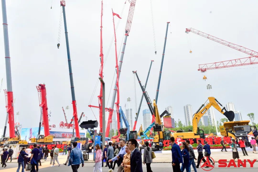 Mechanical orgy! Sany "World Pump King" Shocked at 2023 Changsha International Construction Machinery Exhibition